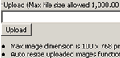 Max Upload Folder size
