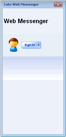 Login window